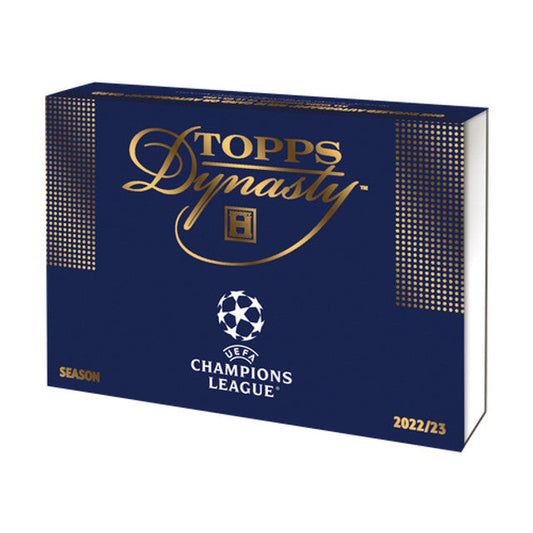 2022-23 Topps Dynasty UEFA Champion's League Soccer Hobby Box