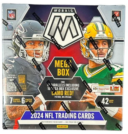 2024 Panini Mosaic Football Hobby Mega 20 Box Case