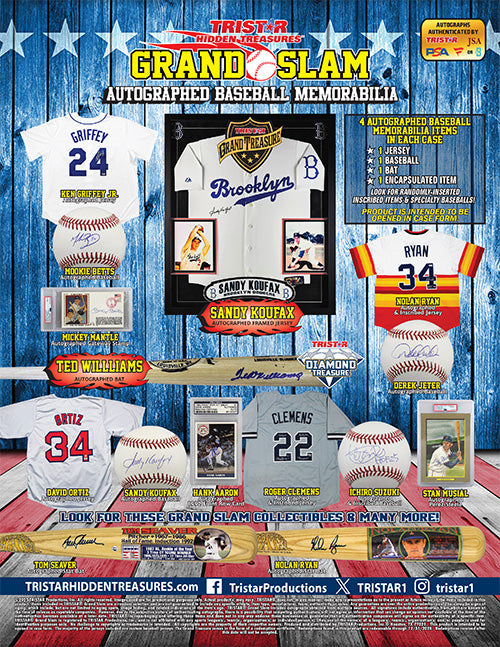 2025 TriStar Hidden Treasures Grand Slam Baseball Hobby Case