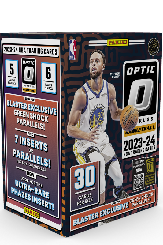 2023-24 Panini Donruss Optic Hobby 20 Blaster Box Case