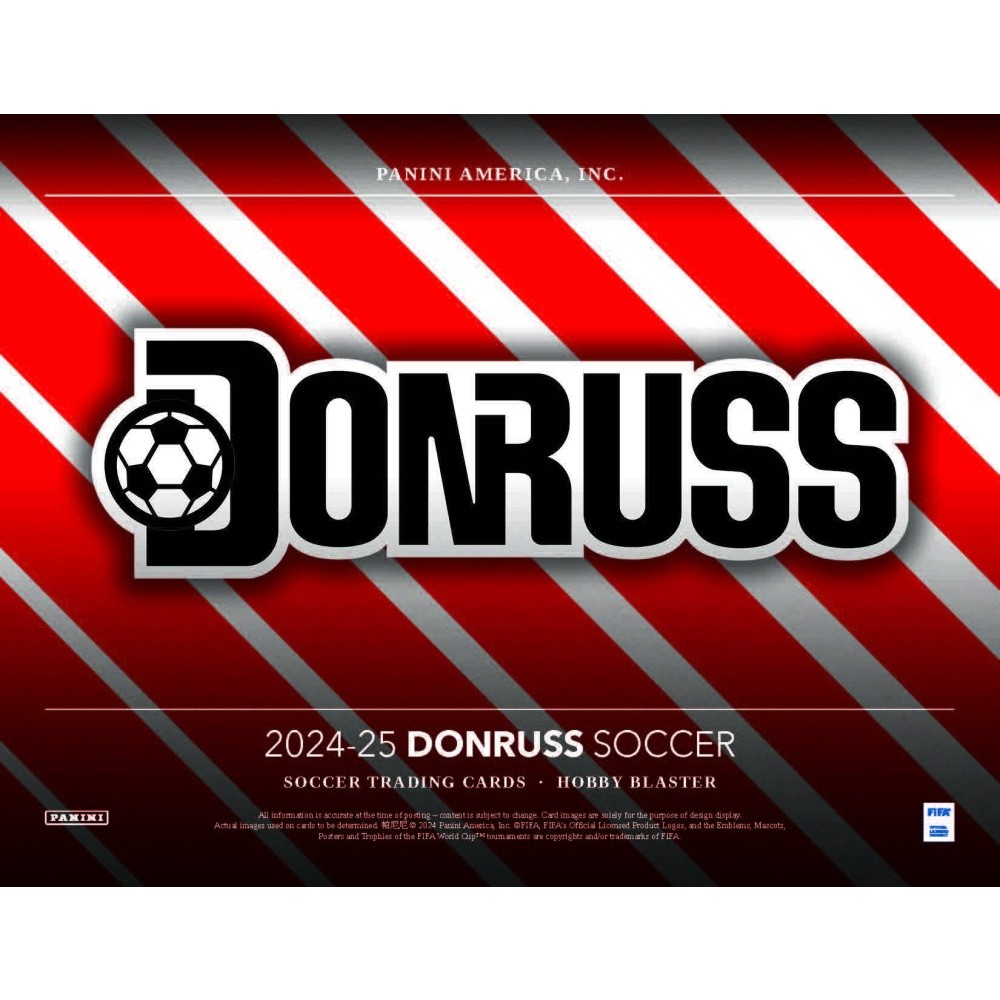 2024-25 Panini Donruss Soccer Hobby Blaster 20 Box Case