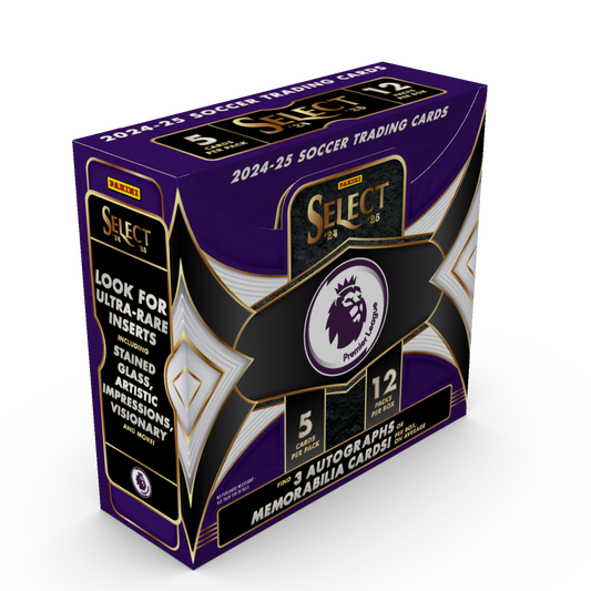 2024-25 Panini Select Premier League Soccer Hobby 12 Box Case