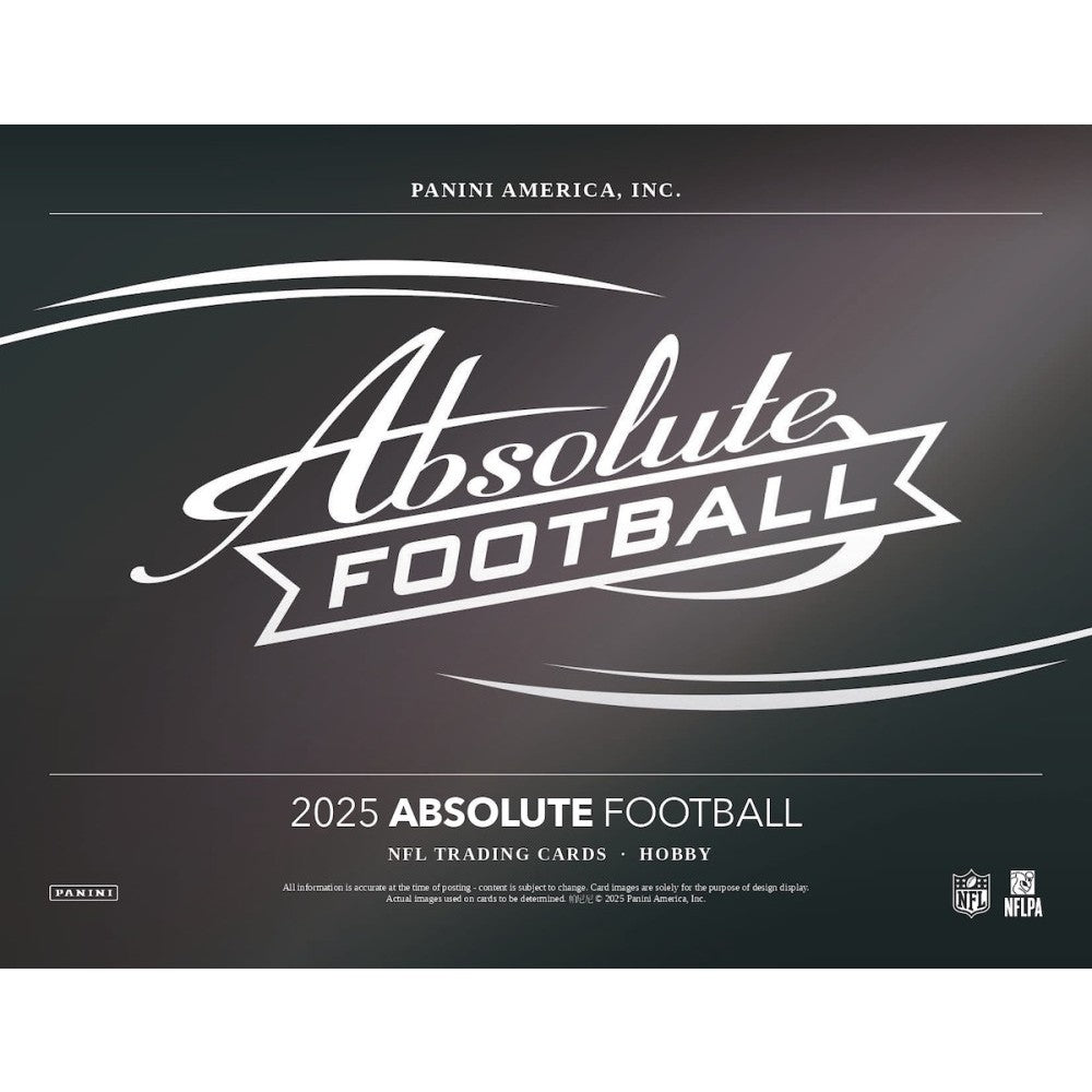 2025 Panini Absolute Football Hobby 12 Box Case