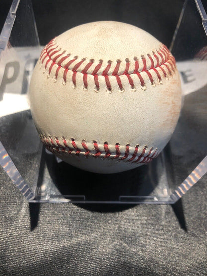 Victor Robles MLB Game Used Double Baseball 8/31/19 Career Double #30 Nationals