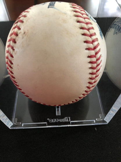 Victor Robles MLB Debut Signed Game Used Baseball 9/7/17 Phillies at Nationals