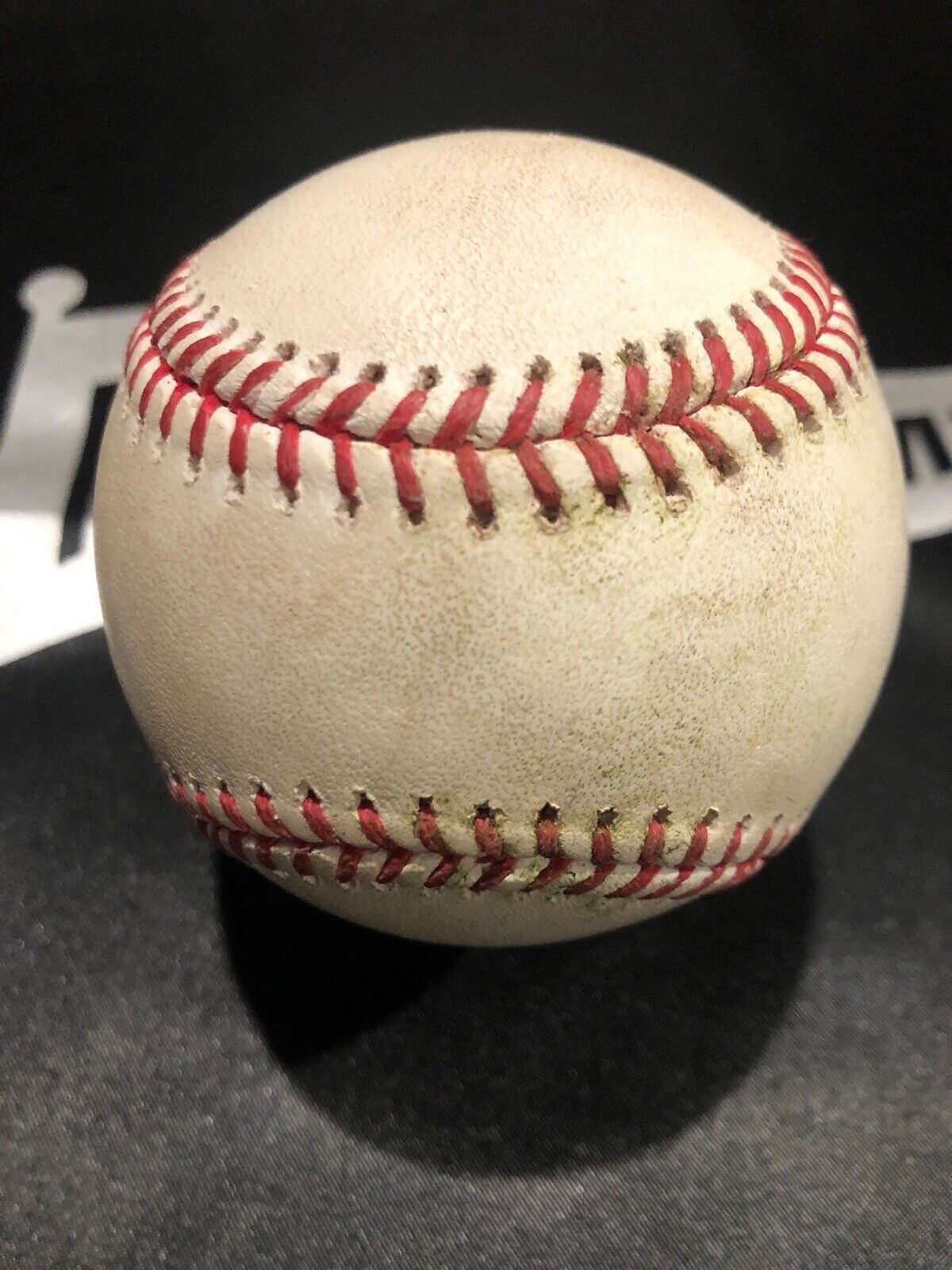 Victor Robles MLB Game Used Double Baseball 9/15/19 Career Double #36 Hit #150