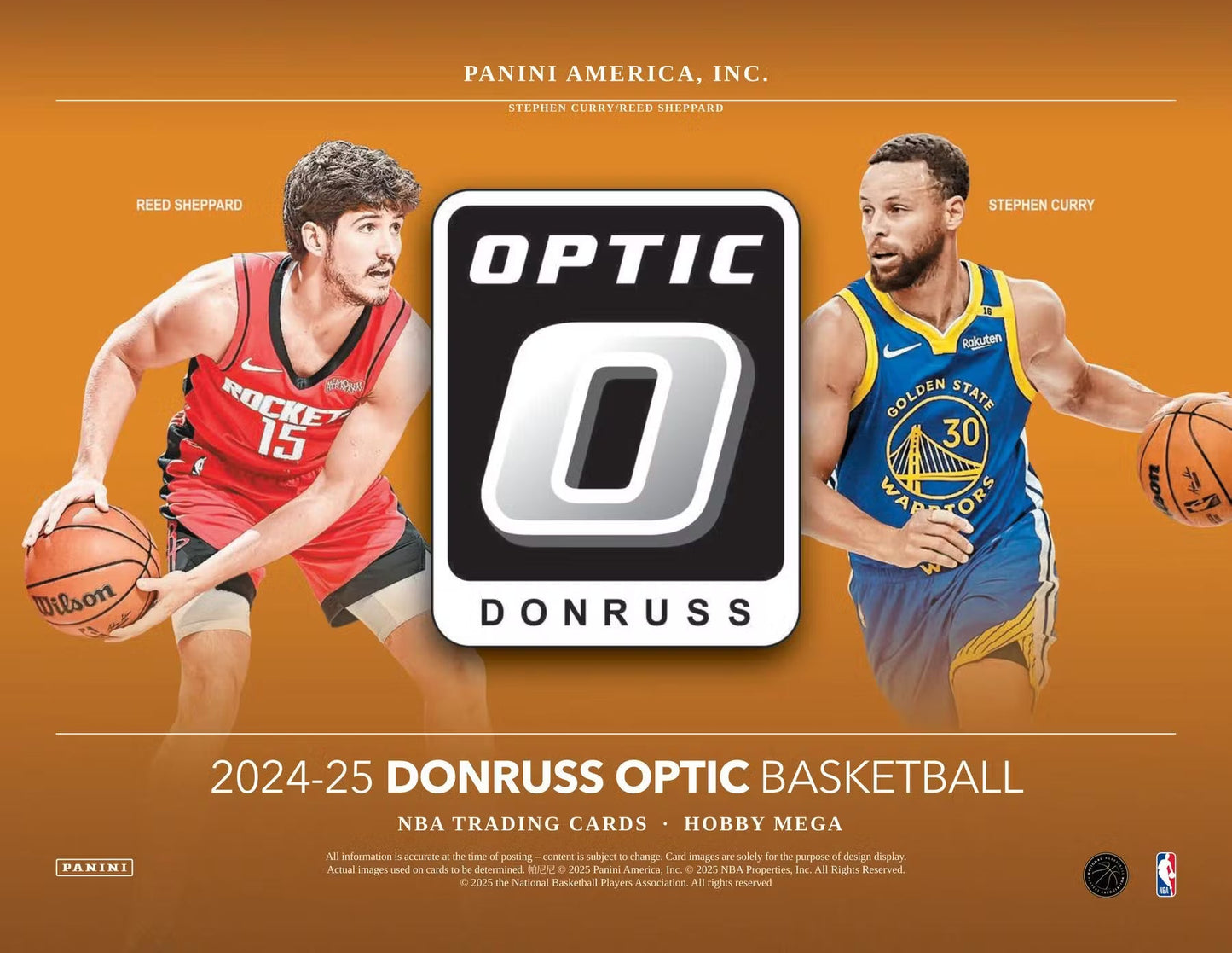 2024-25 Panini Donruss Optic Basketball Mega 20 Box Case