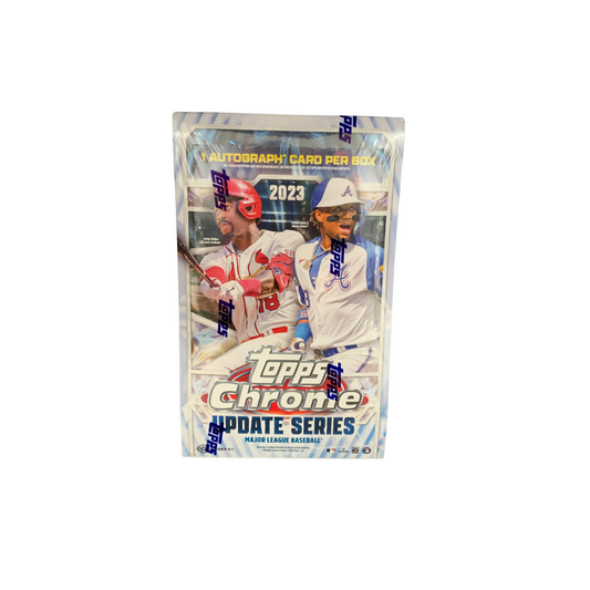 2023 Topps Chrome Update Series Baseball Hobby 6 Box Case