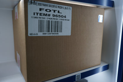 2020-21 Panini Prizm Soccer Premier League 1st Off the Line CASE