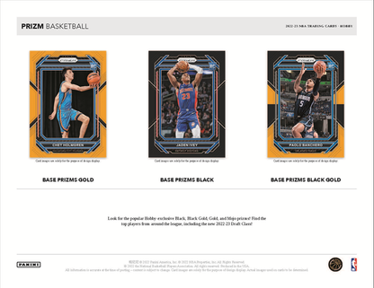 2022-23 Panini Prizm Basketball Hobby 12 Box Case