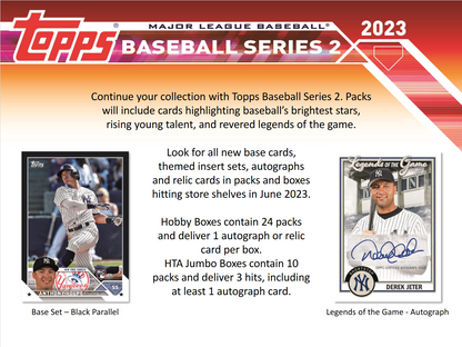 2023 Topps Series 2 Baseball Hobby 12 Box Case