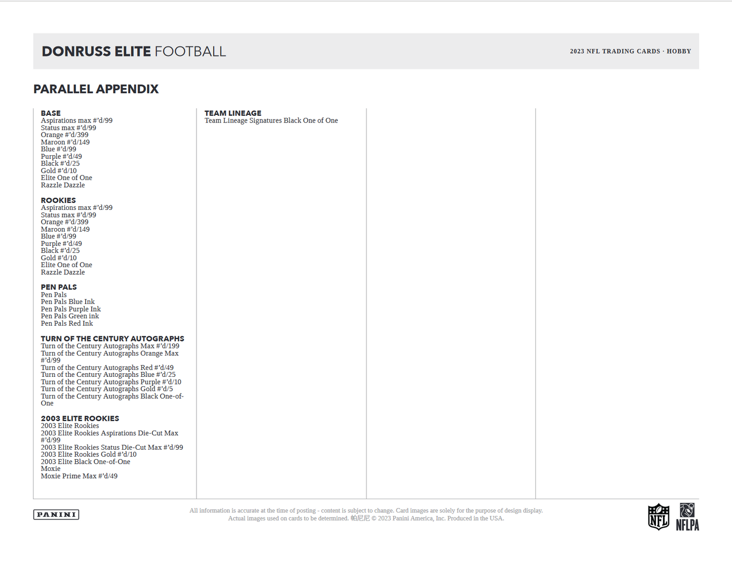 2023 Panini Donruss Elite Football Hobby 12 Box Case