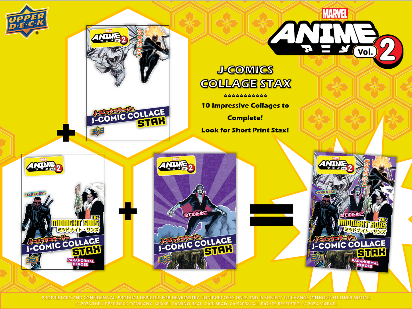 Upper Deck Marvel Anime Vol. 2 Hobby 8 Box Case