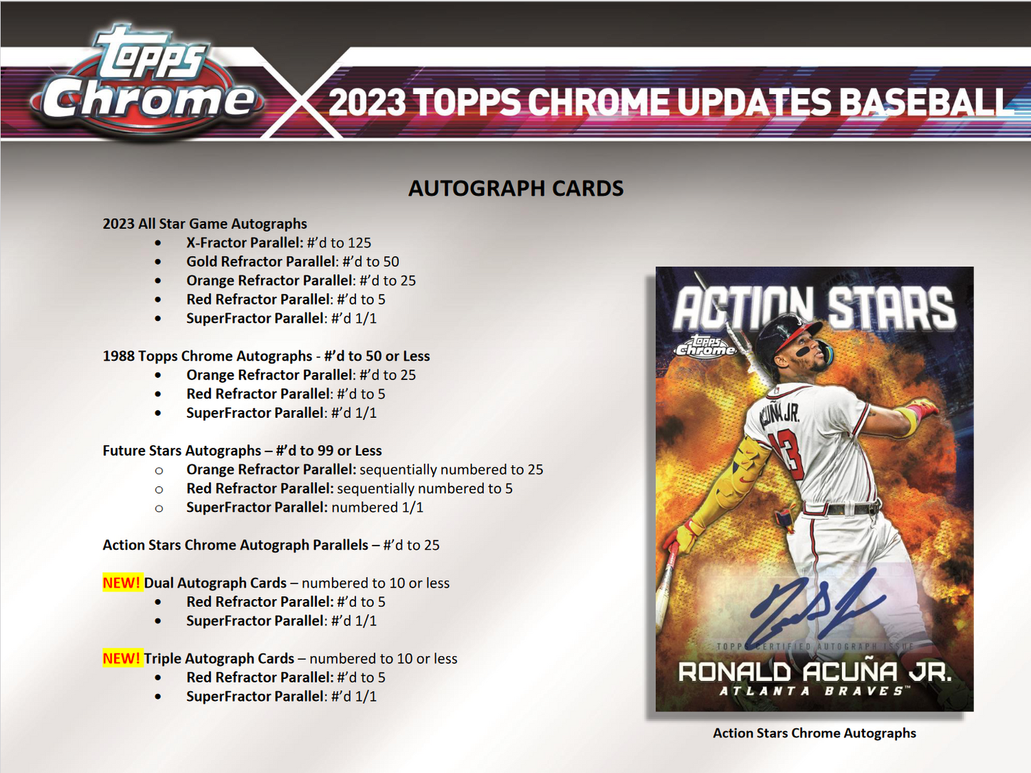 2023 Topps Chrome Update Series Baseball Hobby 6 Box Case