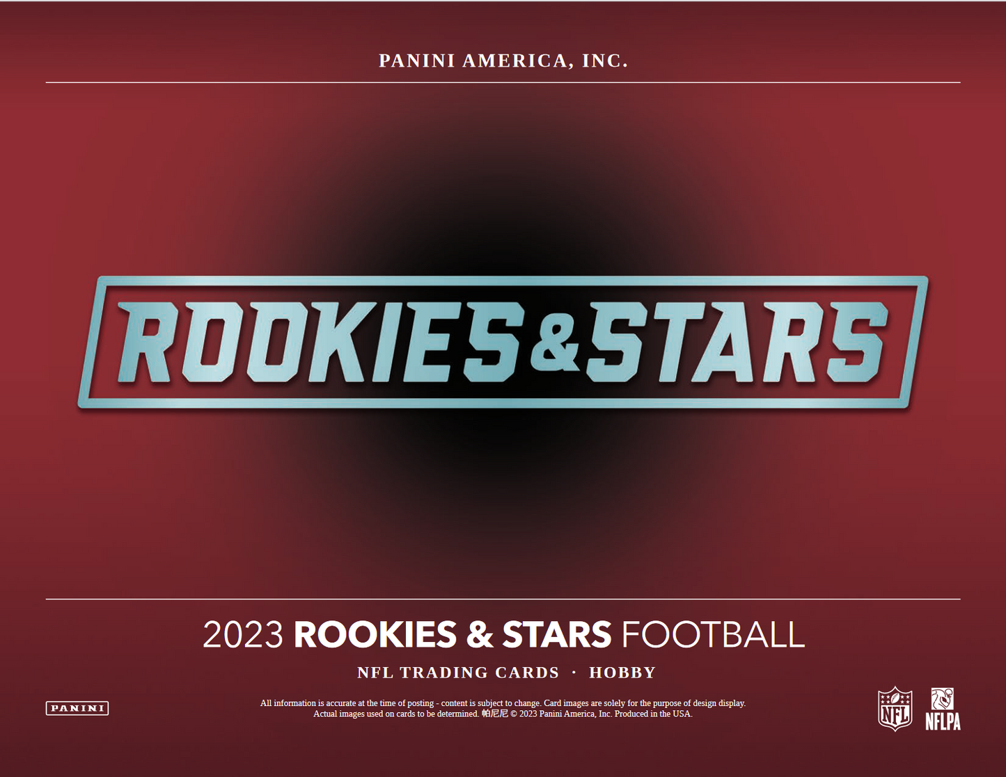 2023 Panini Rookies & Stars Football Hobby 14 Box Case