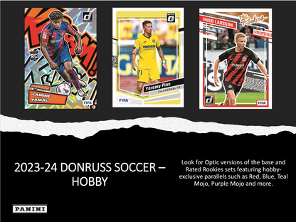 2023-24 Panini Donruss Soccer Hobby 12 Box Case