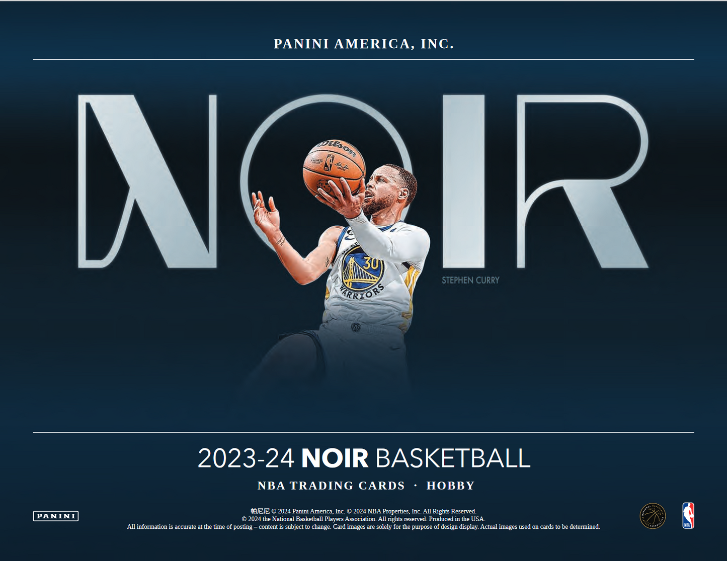 2023-24 Panini Noir Basketball Hobby 4 Box Case