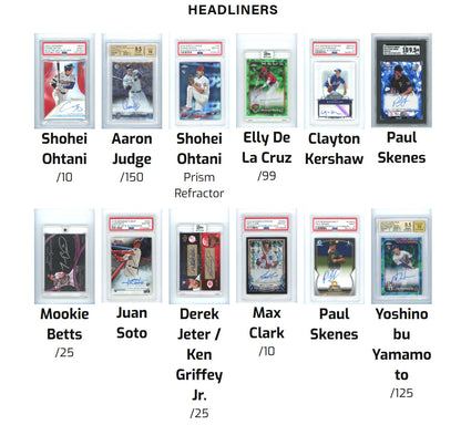 2025 Rare Edition Multiverse Baseball Series 3 12-box case