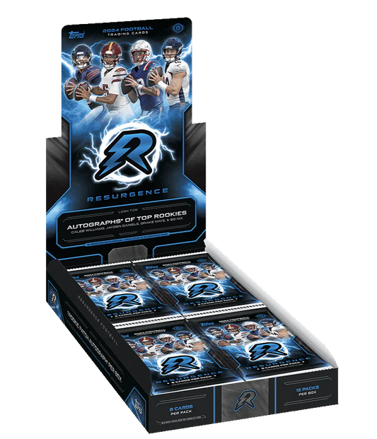2024 Topps Resurgence Football Hobby 12 Box Case