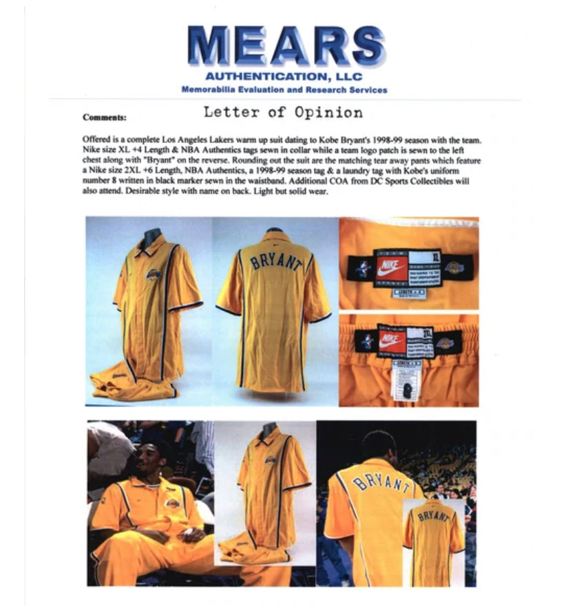 Jersey Fusion Kobe Bryant Plate Fusion One of One