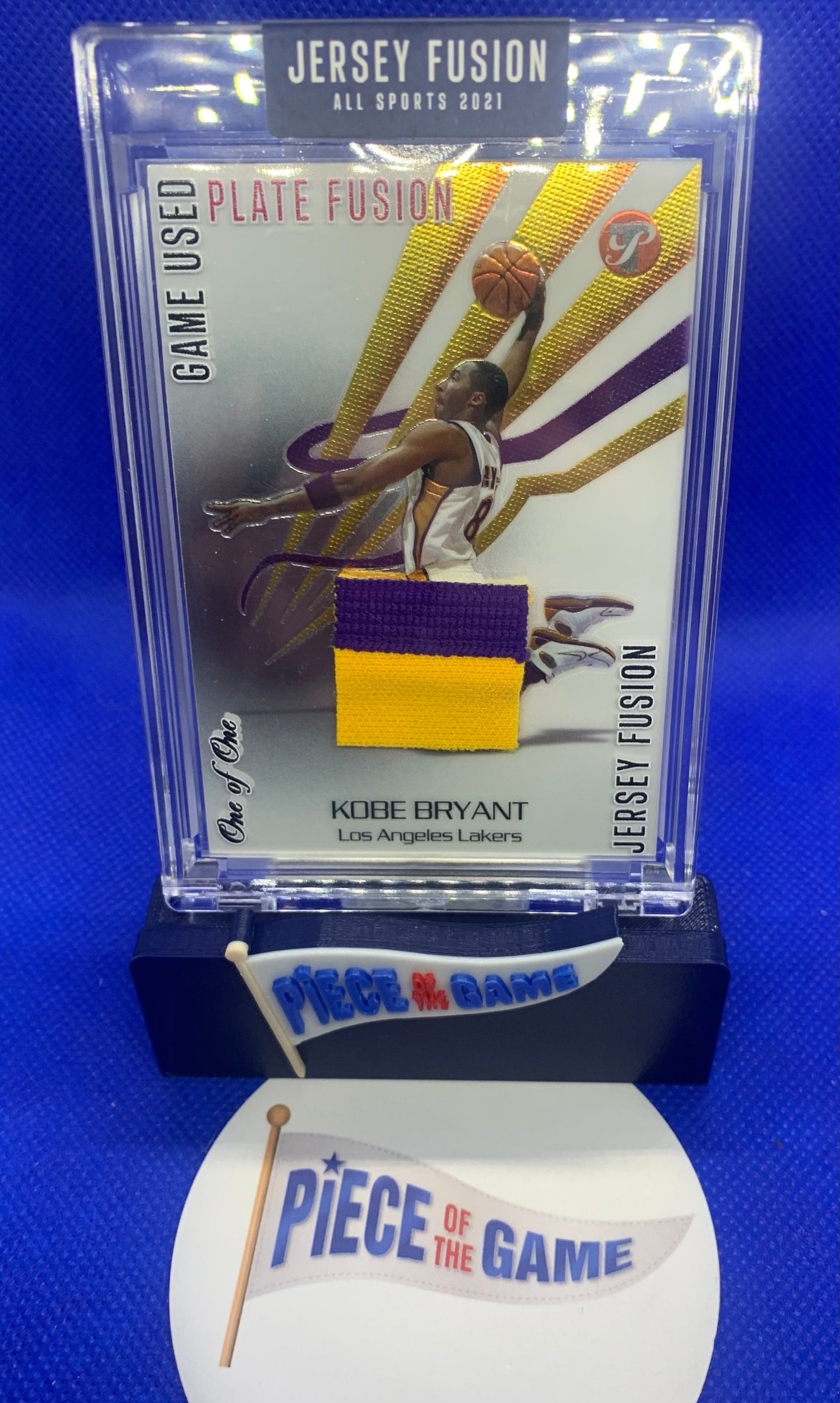 Jersey Fusion Kobe Bryant Plate Fusion One of One