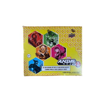 Upper Deck Marvel Anime Vol. 2 Hobby 16 Box Case