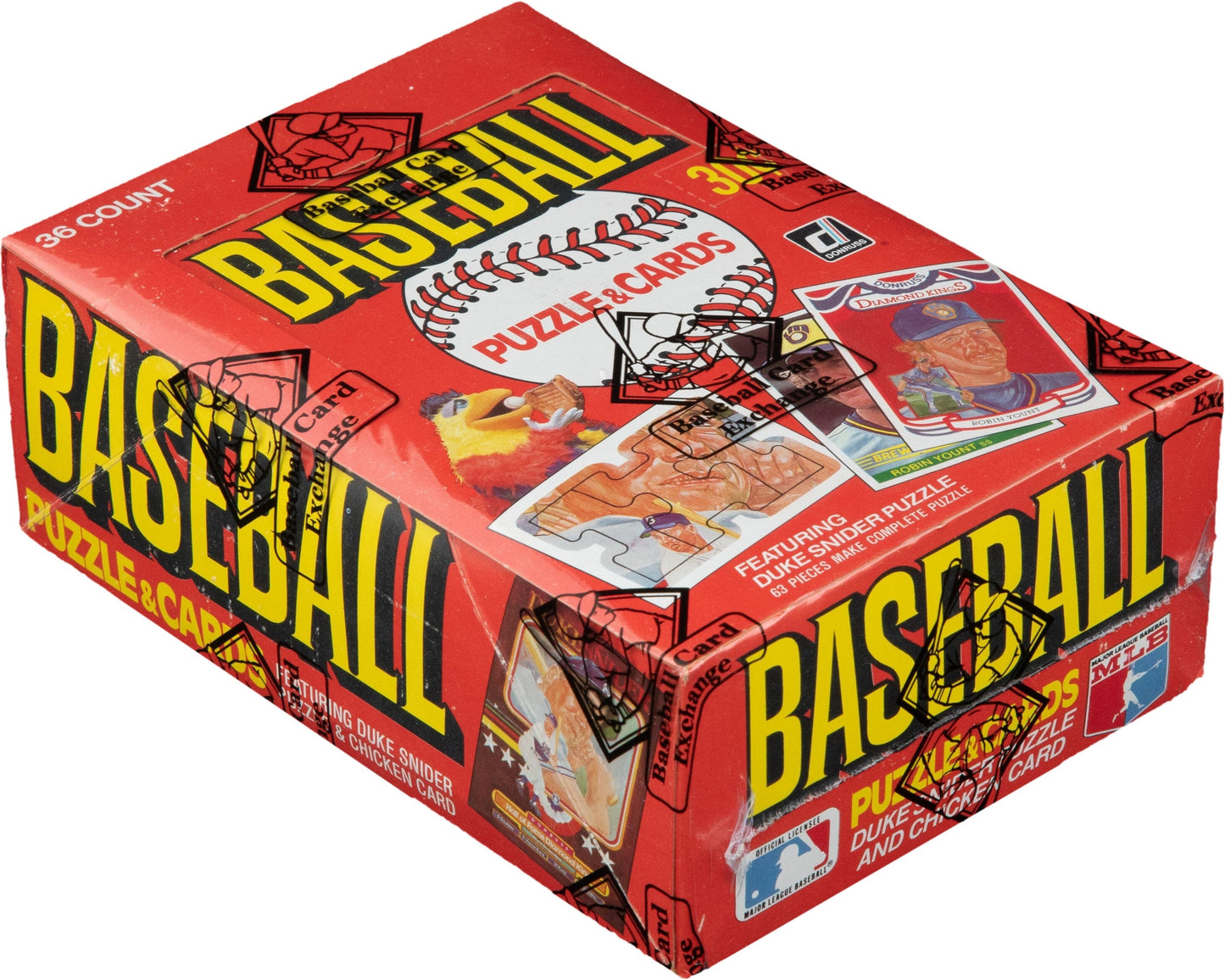 1984 Donruss Baseball Wax Box (BBCE Wrapped)