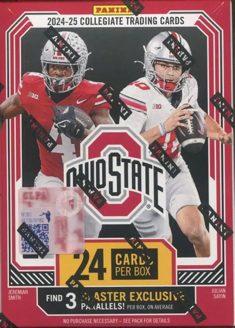 2025 Panini Ohio State University Collegiate Blaster 20 Box Case